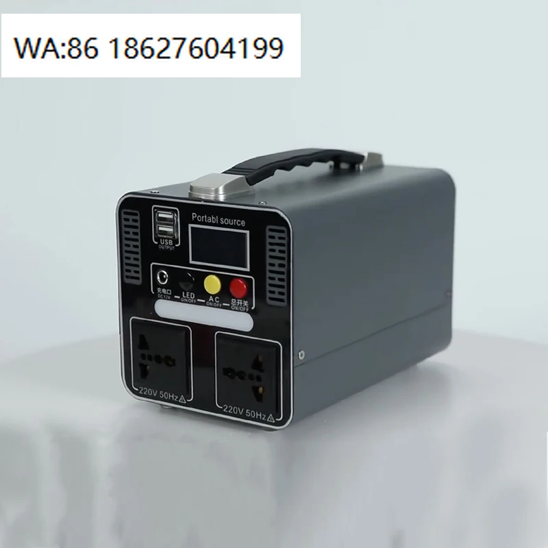 500Wh Foldable LiFePO4 Solar Power Bank, High Capacity New Design, Outdoor Portable Energy Storage Generator