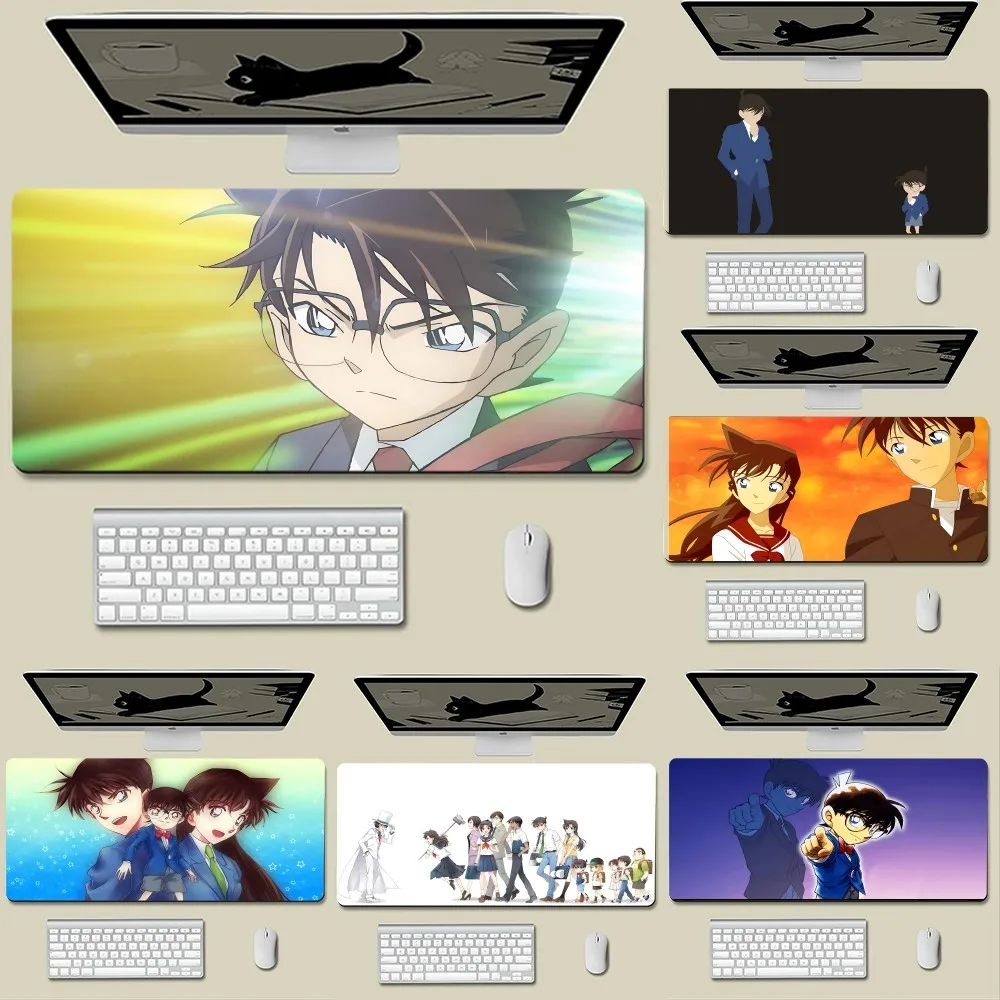 

Anime D-Detective Conan Mousepad New Arrivals Large Gaming Mousepad L XL XXL Gamer Mouse Pad Size For Keyboards Mat