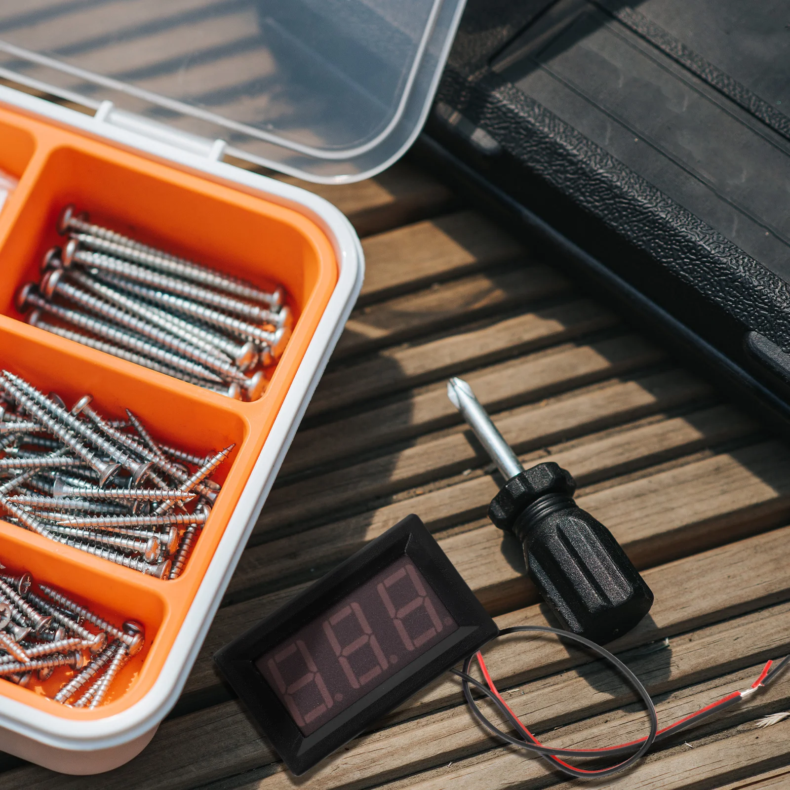 2-проводной цифровой измеритель напряжения, головка 5-120 В переменного тока, мини-светодиодный вольтметр, сильная антикоррозийная замена для поврежденного счетчика