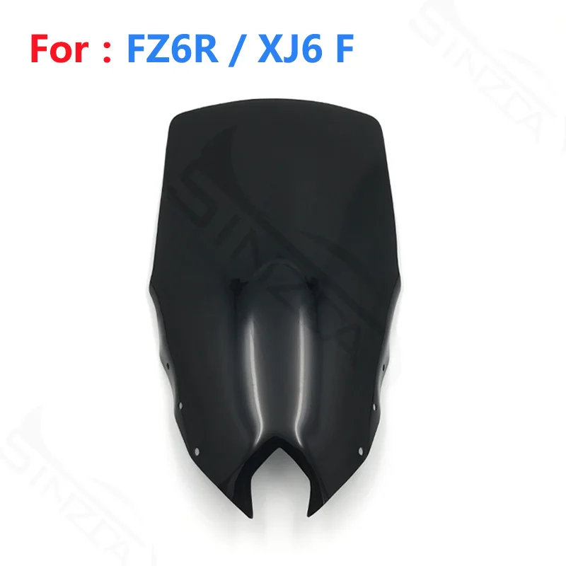 Windscreen For Yamaha FZ-6R FZS600 FZ6R XJ 6 XJ6 Diversion F XJ6F XJ6FA XJ-6F/6FA 2009-2017 2010 2011 Windshield Wind Deflector