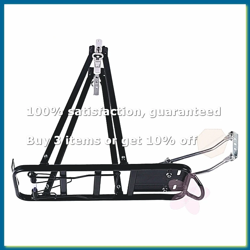 Rear Pannier Rack Mountain Bike Shelf Aluminum Alloy Carrier Accessories Bicycle Cycle Seat-FABY