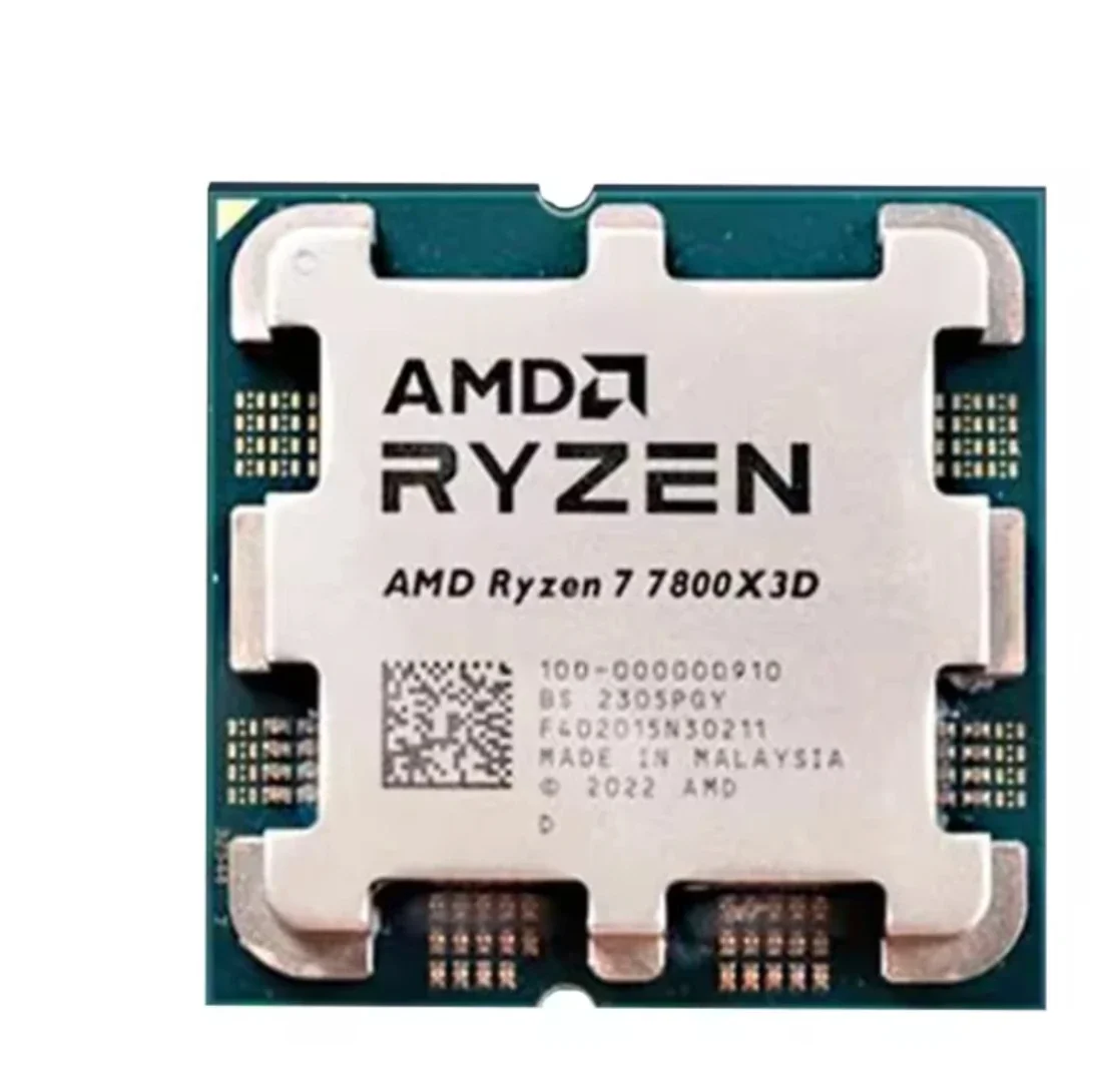 

Новый оригинальный игровой процессор AMD R'yzen 7 7800X3D, 8 ядер, 16 потоков, 4,2 ГГц, для настольных ПК, разъем 120 Вт AM5