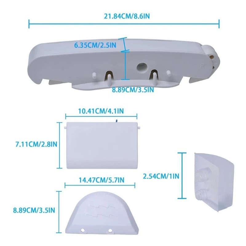 ل AXV417WHP AXV604WHP AXV414P مجموعة منظف حمام السباحة سهلة التركيب استبدال حمام السباحة