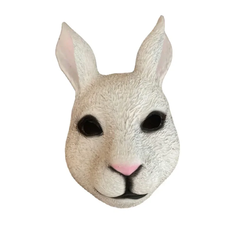 

Cosplay Rabbit Mask Full Face Animal Rabbit Ears Bunny Mask Nightclub Masque Easter Carnival Party Masquerade Costume Acessories