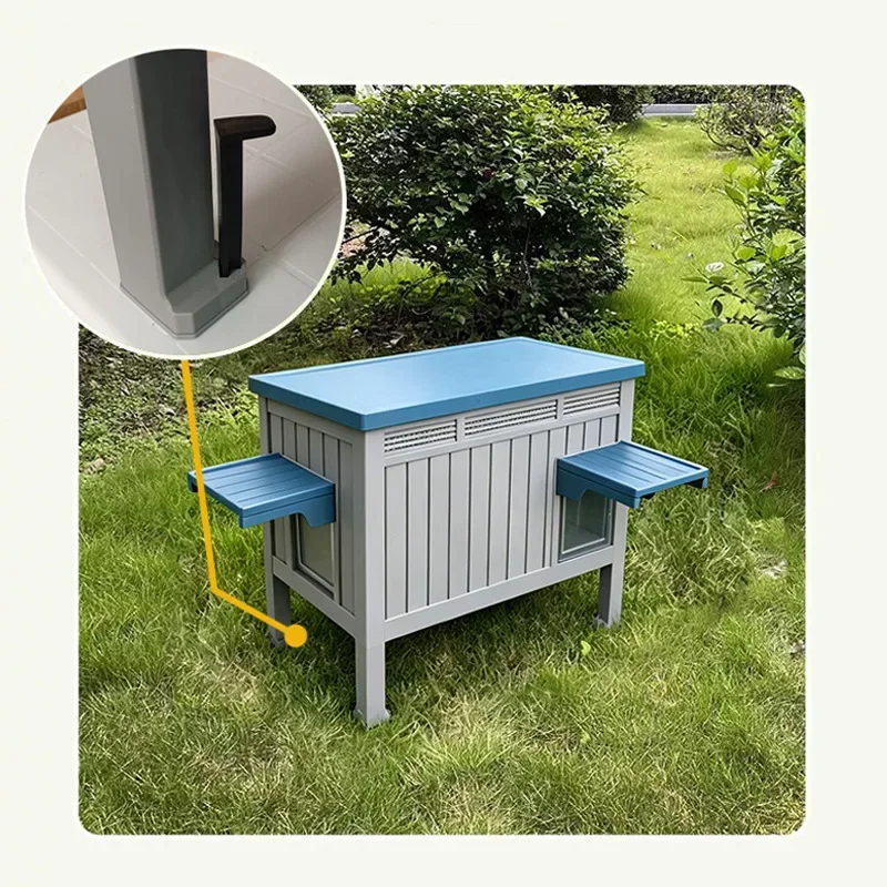 Outdoor stray cat nest windproof, waterproof and ventilated  house four seasons universal villa  house outdoor