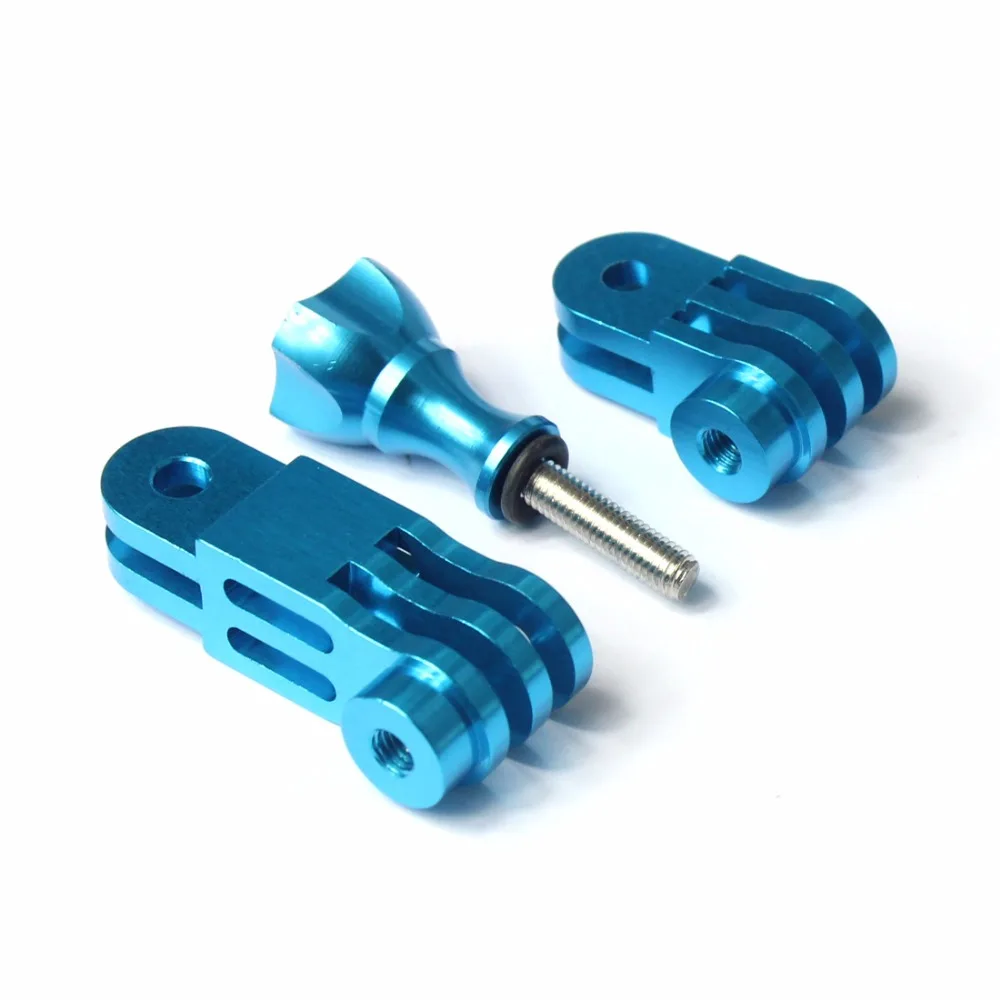 CNC-Aluminium-Drei-Wege-Schwenkarm-Montageadapter für GOPRO Hero 13 9 8 7 6 4 5 Sitzung DJI Yi SJcam EKEN AEE Sony Action-Kamera – Detail 12