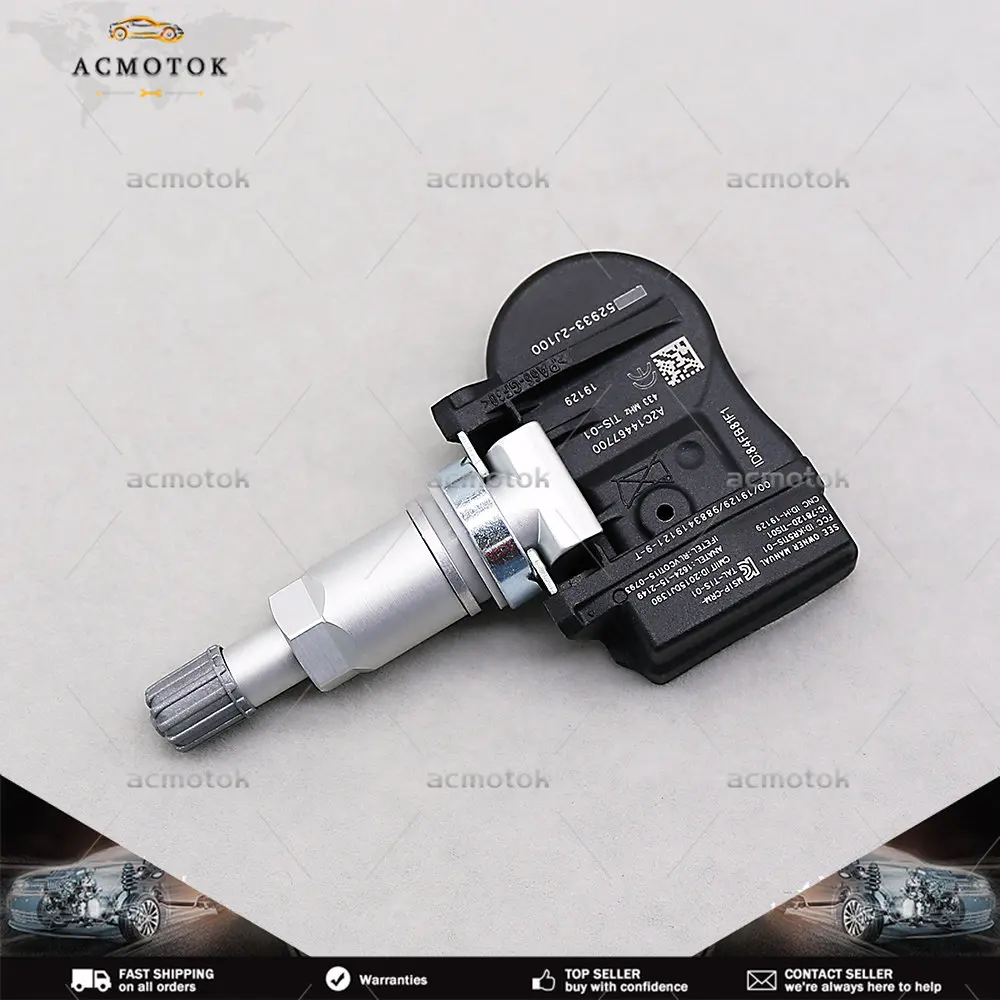 

Датчик давления в шинах 4X TPMS для Hyundai Accent Centennia Creta i30 Kia Cadenza Ceed Magentis, 433 МГц, 52933-2J100