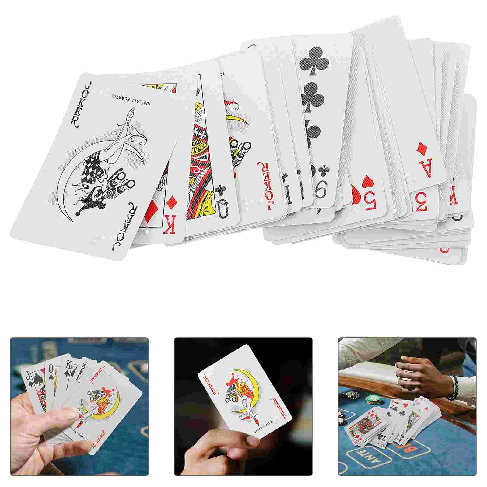 Braille Poker Playing Cards for The Impaired for Blind Adults and Children Ideal for Learning Braille and Playing Games