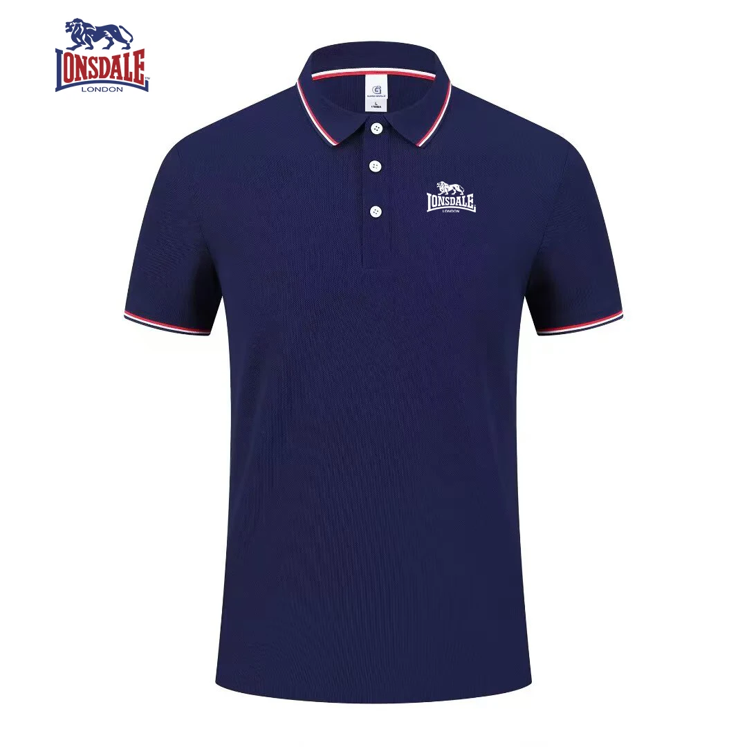 

Men's High-Quality Short-Sleeve Polo Shirt Fresh Breathable Casual Leopard Print Design New Arrival