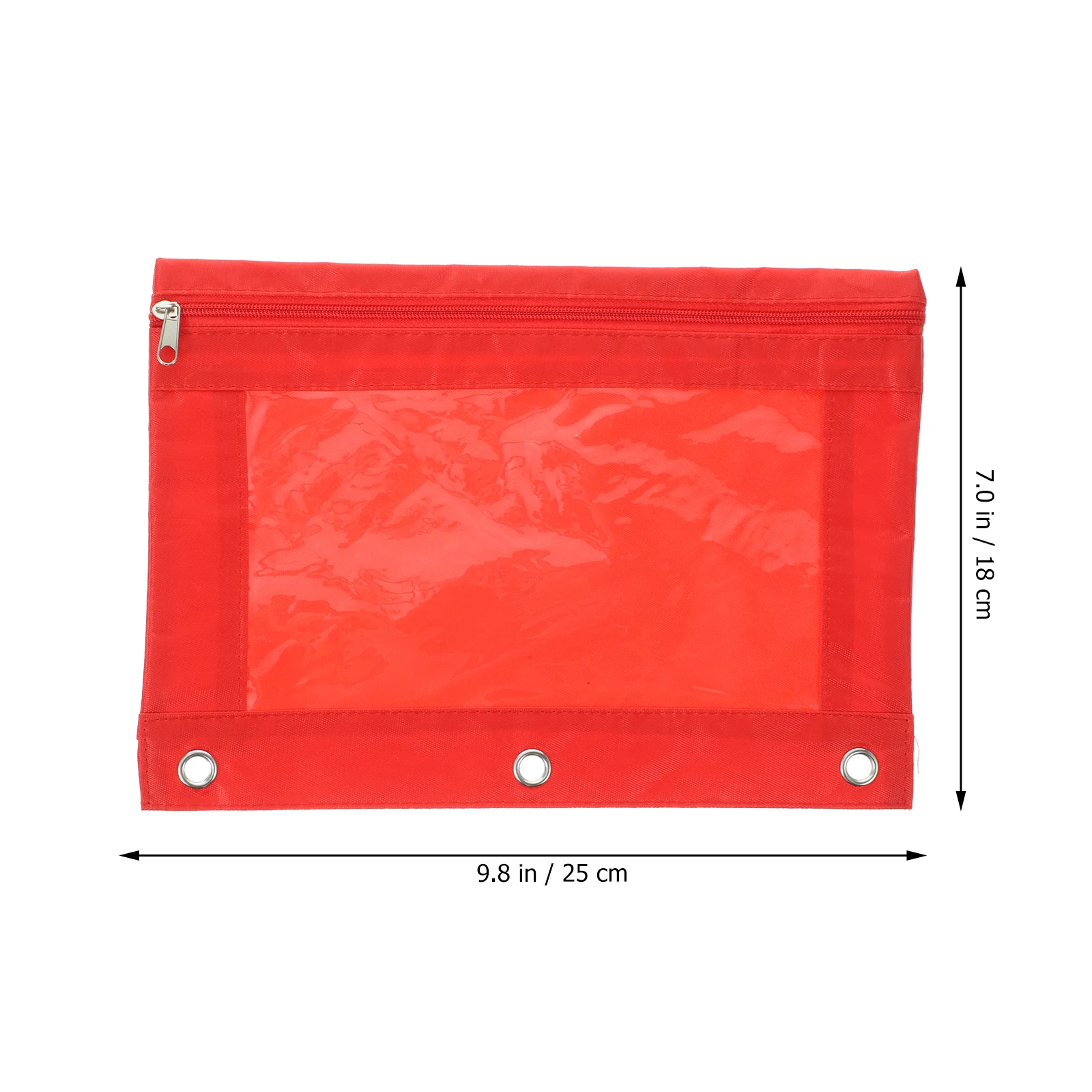 

5pcs Binder Pencil Pouch Zipper Binder Pockets Cloth File Bag For Documents Tickets Invoices Office Supplies Oxford Material