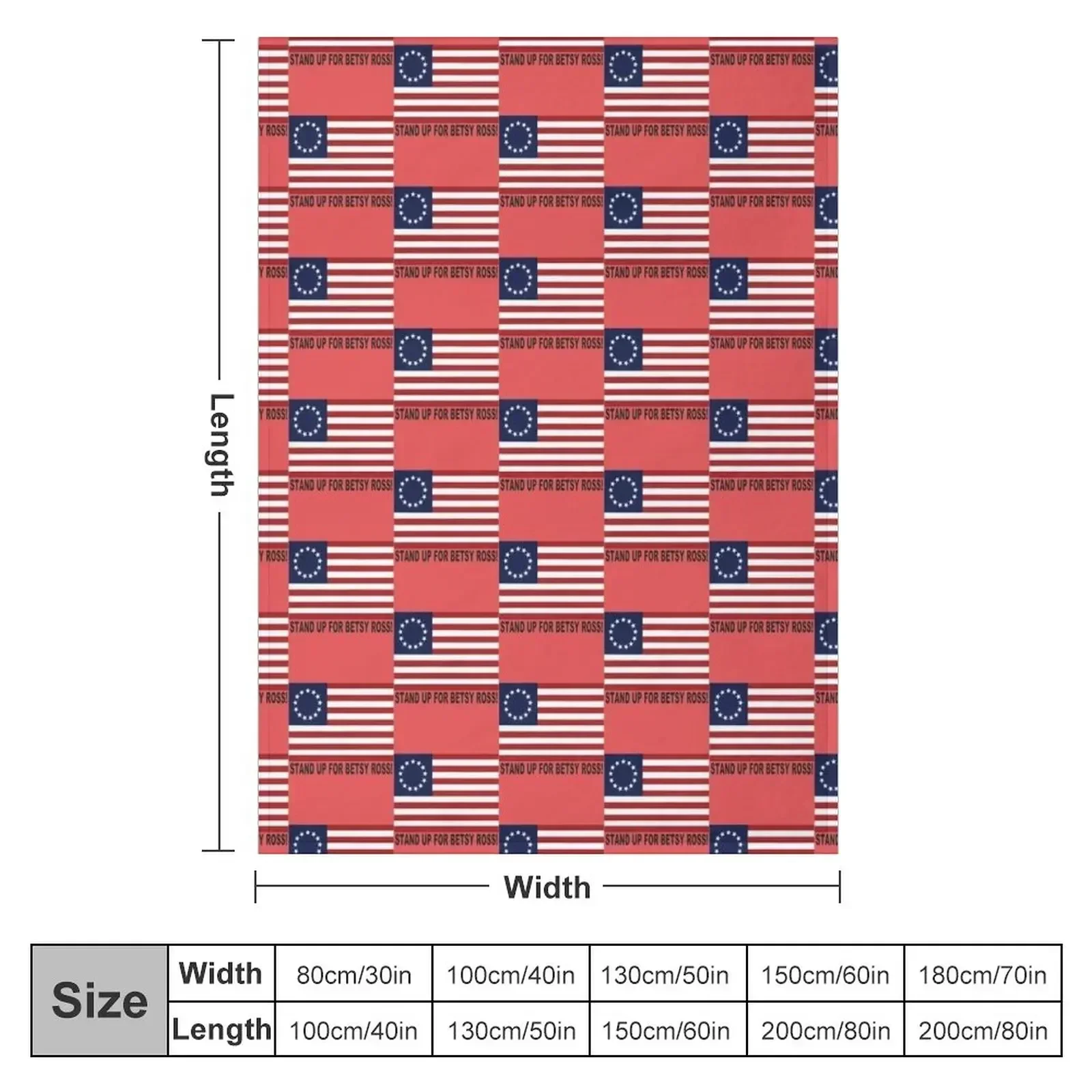 Stand up for Betsy Ross Rush Limbaugh Throw Blanket Plush For Baby Soft Plaid Blankets