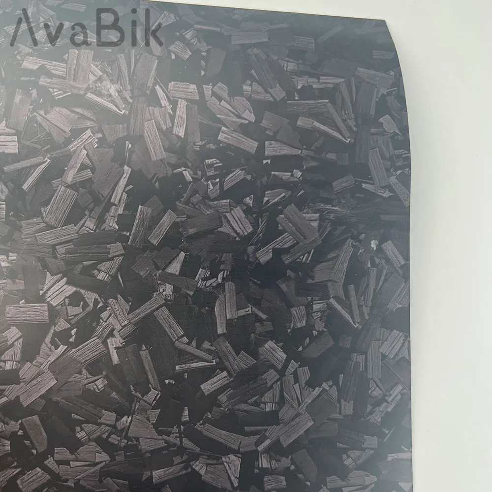 

Matte Black Forged Carbon Fiber Vinyl Car Wrap Covering Motorcycle Tuning Film With Air Release Car interior Wrap Low Tack Glue
