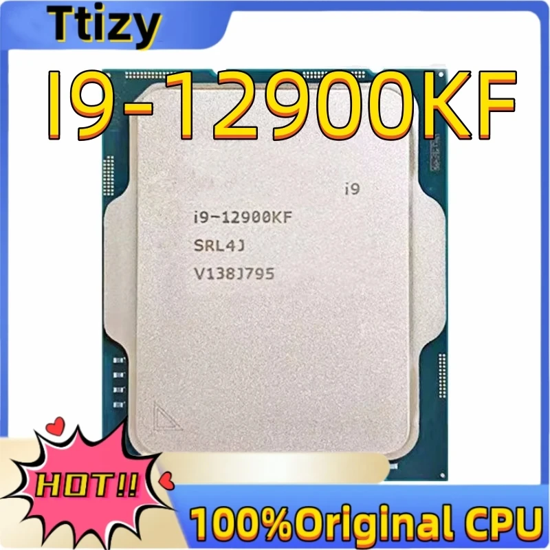 Core i9 12900KF NEW 3.9 GHz Sixteen-Core Twenty-Four-Thread CPU 10NM L3=20M 125W LGA 1700 New but without cooler