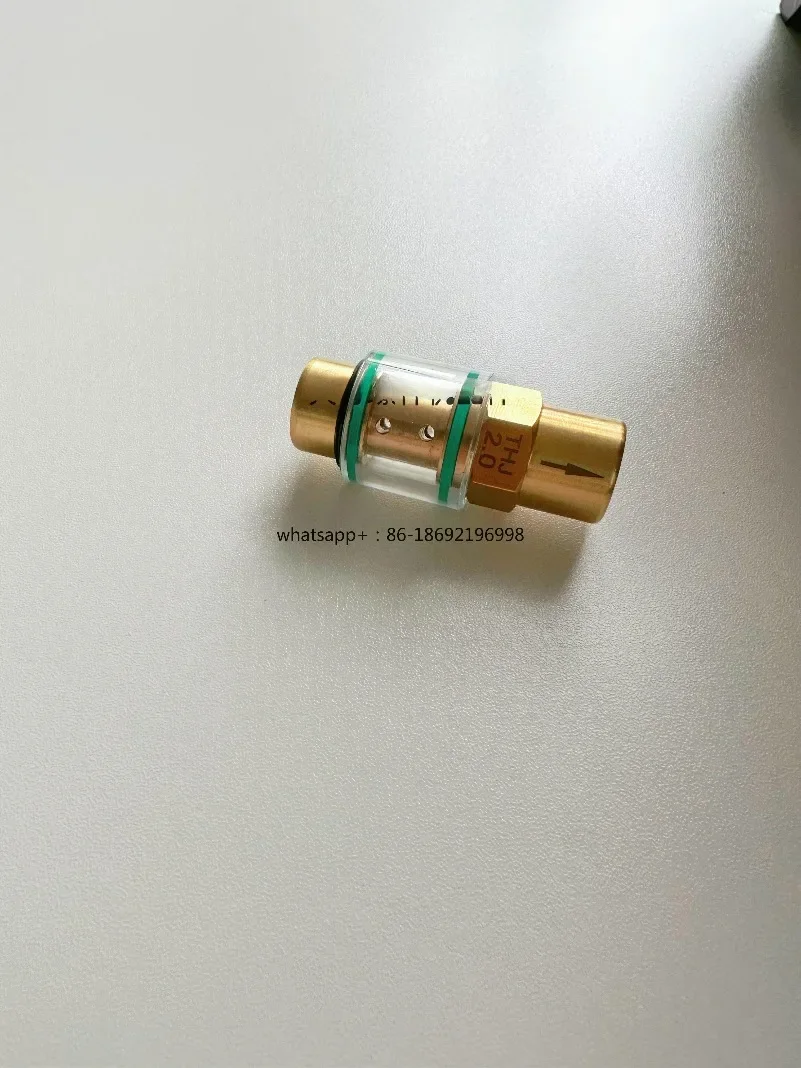 Screw Air Compressor All Copper Check Valve Visual Transparent Oil Return Valve 1 Point 2 Points