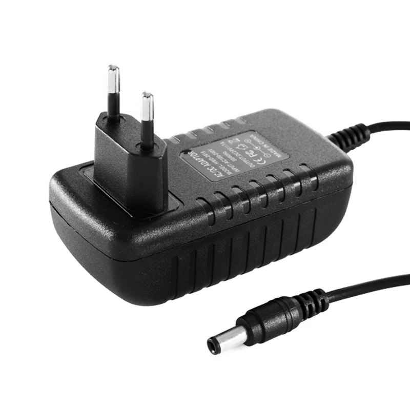 European 5V 6V 9V 12V 1A 2A DC EU Power Adapter 100-240V Led Light Strip AC Power Supply Charger for Monitor TV LCD Audio