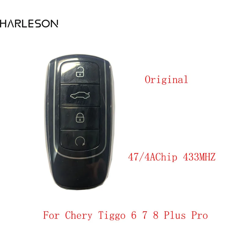 

Original Car Keyless Smart Remote Key 434Mhz 47/4A Chip for Chery Tiggo 8 Plus Tiggo 7 Tiggo 8 6Pro Original Intelligent Remote