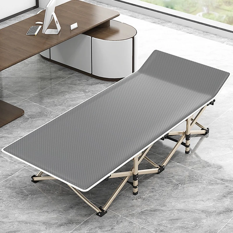 

‌ Складная походная кровать, портативная односпальная кровать, очень широкий матрас для ухода за пациентом, дышащая военная кроватка с местом для хранения