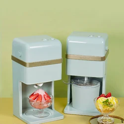 Electric Mini Ice Cream Machine Slush Milkshake Commercial for Home Smoothie Ice Shaving