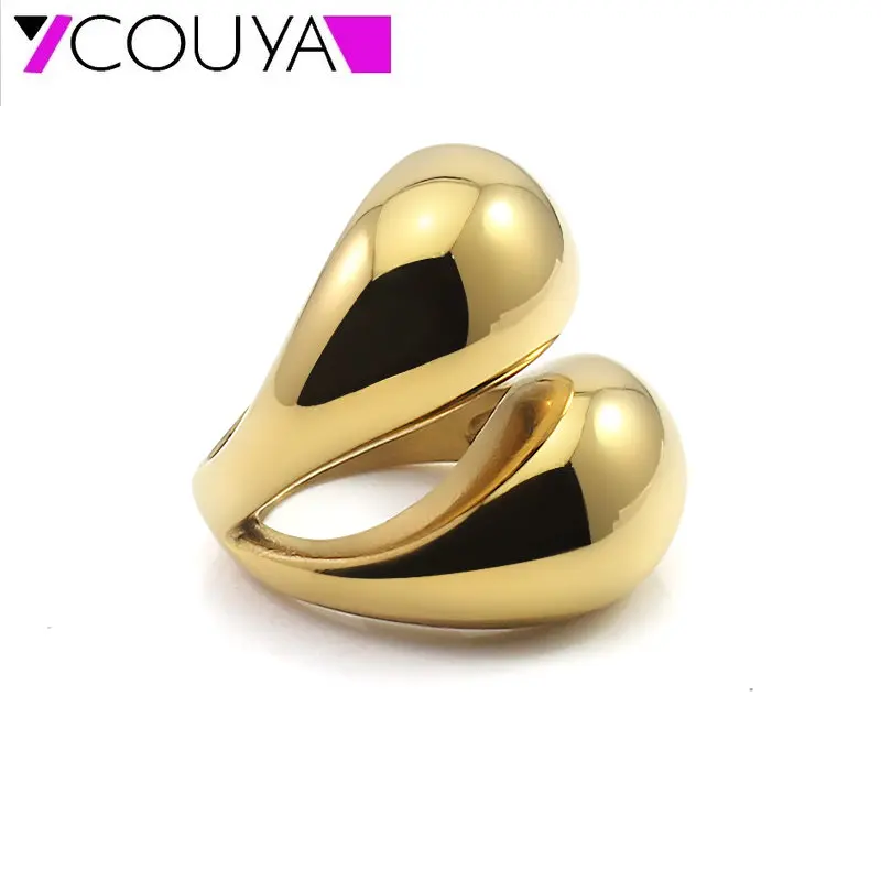 Rock Hiphop rings Finger Rings new design Stainless Steel Rings big ring for women man Party Gift Jewelry