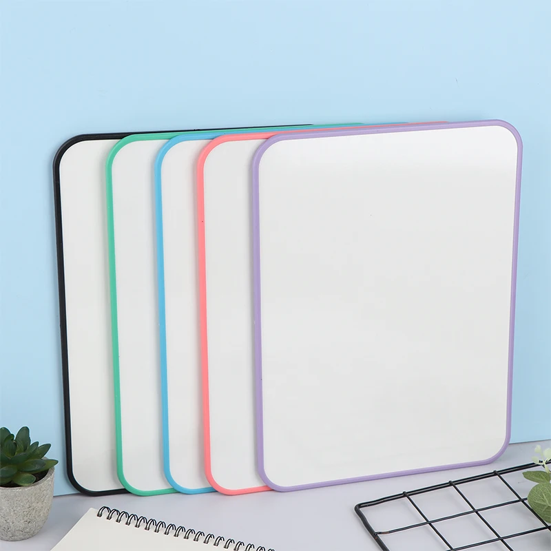 ~Multi-Color Erasable Writing Board Study Room Desktop Drawing Board Teaching Double-Sided Small Whiteboard Handwriting Board