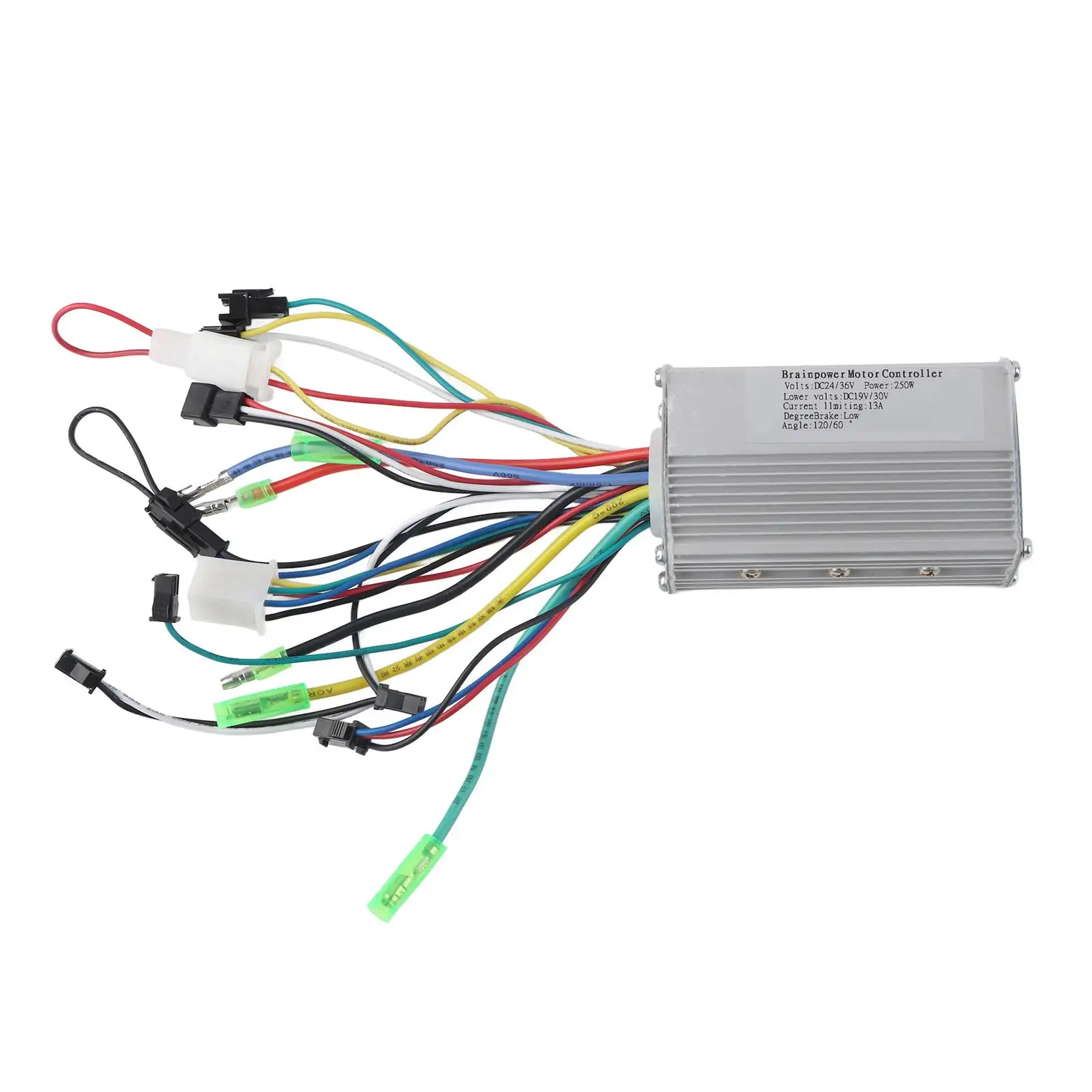 

24V/36V/48V Brushless for electric Bike Controller 250W 13A Dual Mode Motor for E-Scooter Upgrade