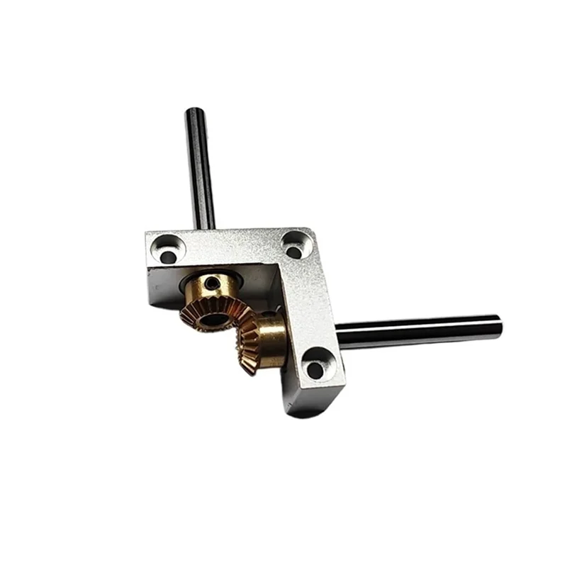 【A87T】Micro Steering Gearbox-Right Angle Commutator 90 Degree Steering Box 1:1 Transmission Bevel Gear(4Mm To 4Mm Shaft)