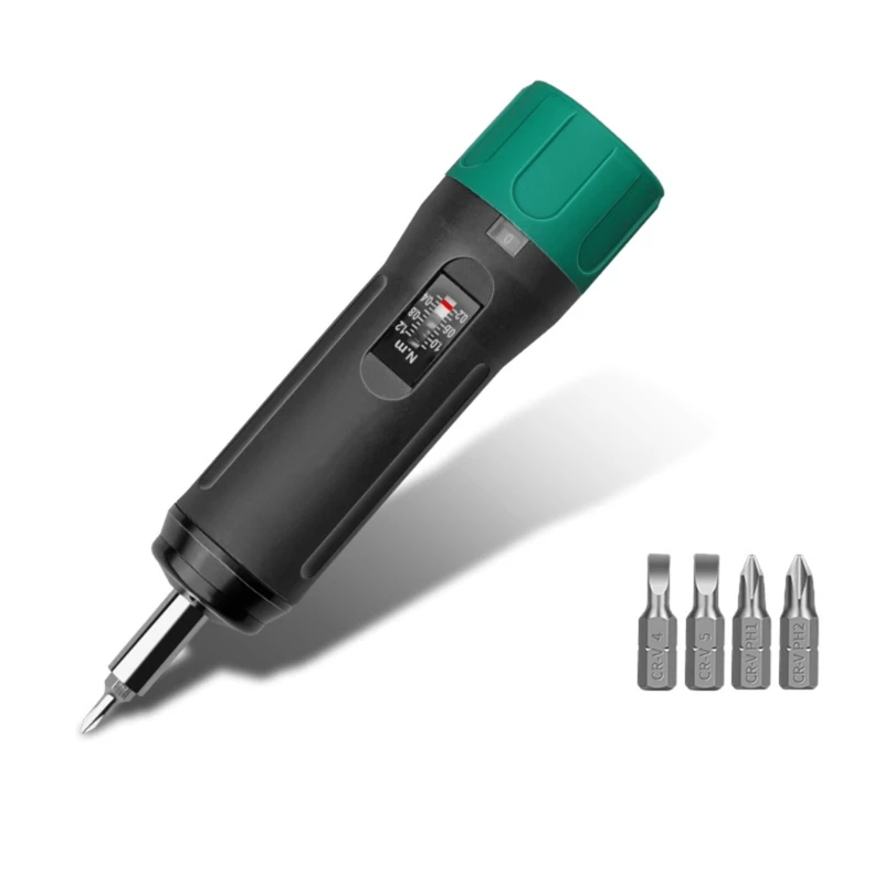 Torque Wrench Screwdriver Accurate Torque Measurement Steel Constructions Ergonomic Nonslip Handle