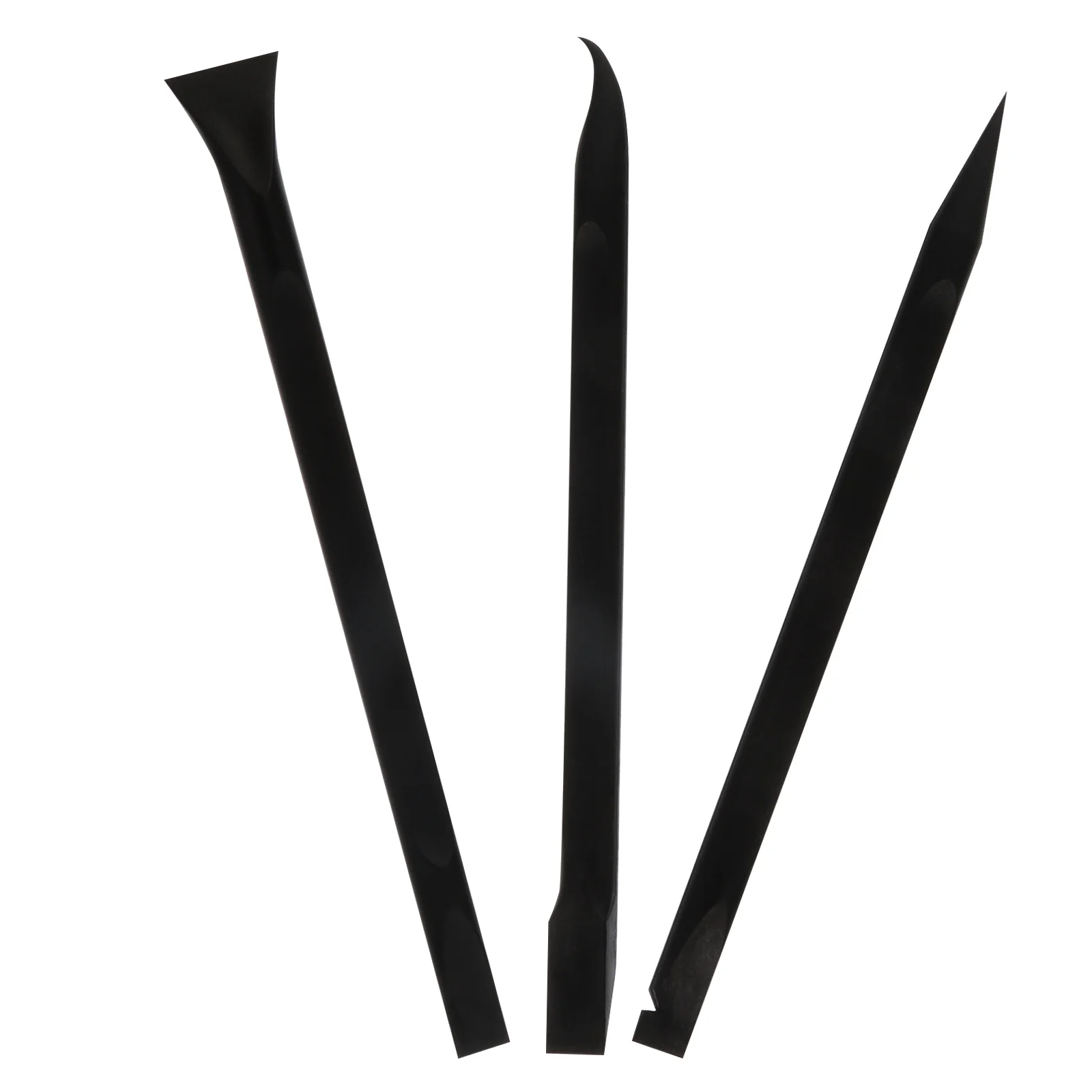 3 قطعة مكافحة ساكنة مزدوجة الرأس حدق أداة البلاستيك افتتاح عصا للهواتف الذكية اللوحية طقم تصليح المخل المحمولة خفيفة الوزن