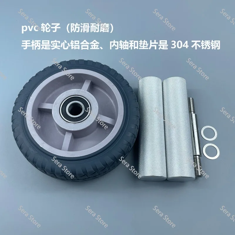 Detachable Aluminum Alloy Abdominal Wheel Portable Stainless Steel Abdominal Device