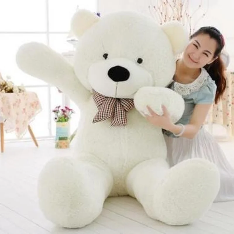 Enorme peluche gigante adorabile orsacchiotto peluche morbido cotone regalo 80-200cm decorazione in cotone camera da letto carino peluche