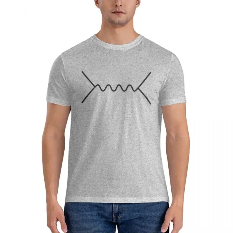 heavyweight Informal New Arrival vintage Feynman Diagram - Black Essential oversized t shirts vintage custom t shirts for men