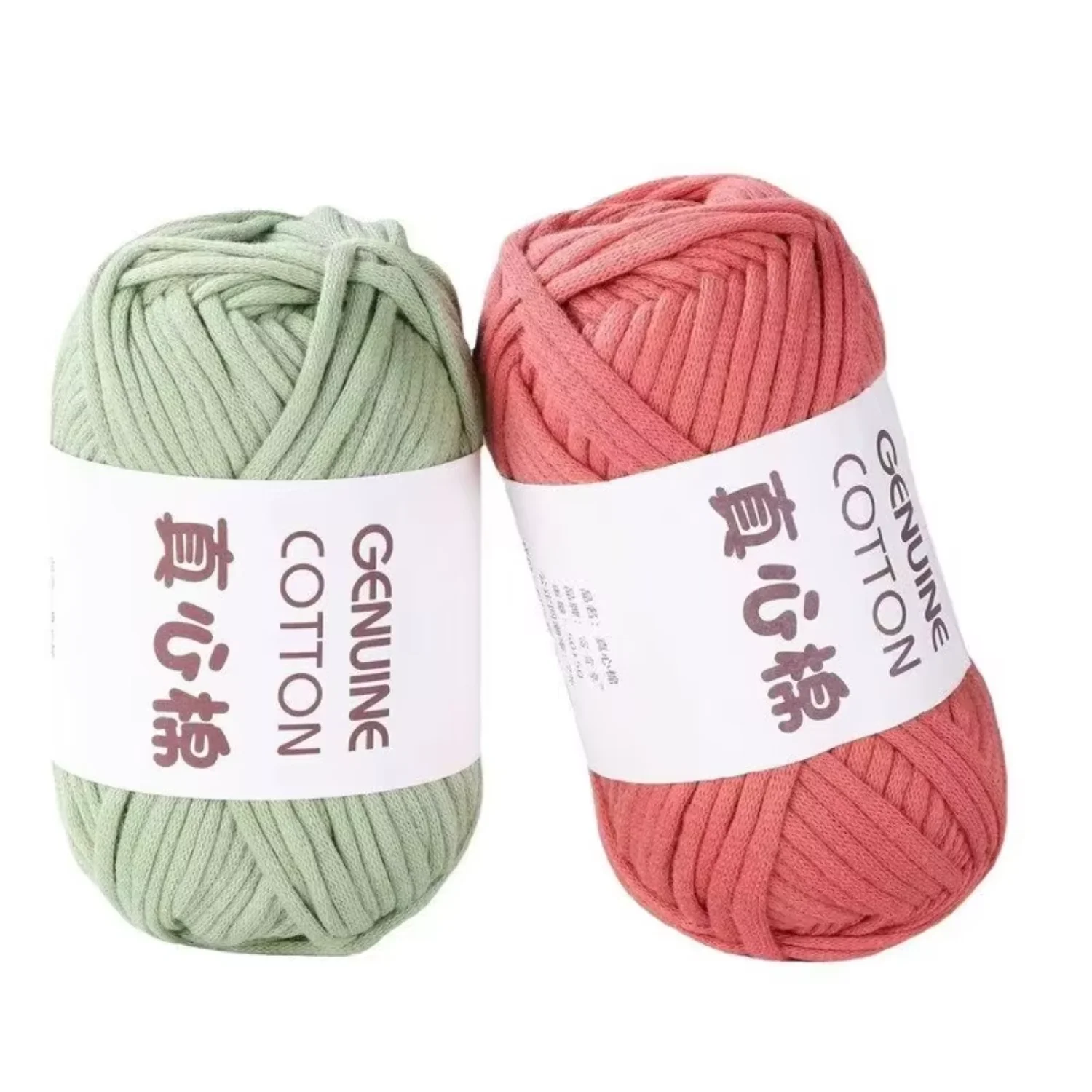 

50g Cotton Hand Crocheting Yarn % Cotton 32% Nylon Hand Woven Diy Crochet Yarn