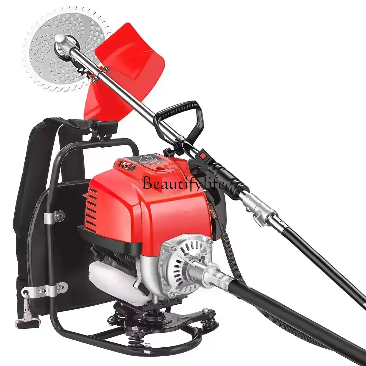 31High-power lawn mower multi-functional garden four-stroke backpack  engine