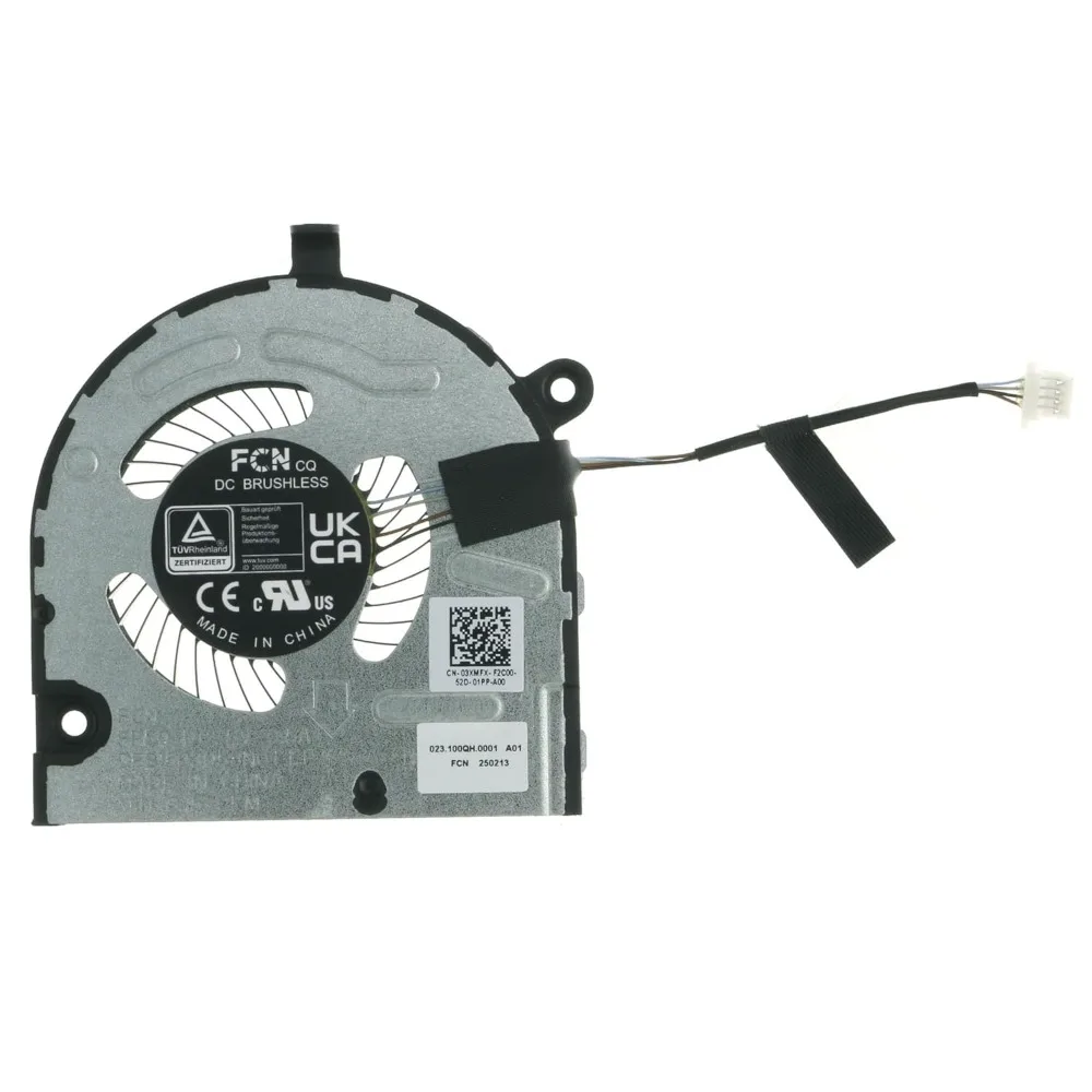 

GPU Cooling Fan Replacement for Dell Inspiron 13 PRO 5320 5330 /Vostro 5320 03XMFX DFS1503058N0T FP5B 023.100QI.0001