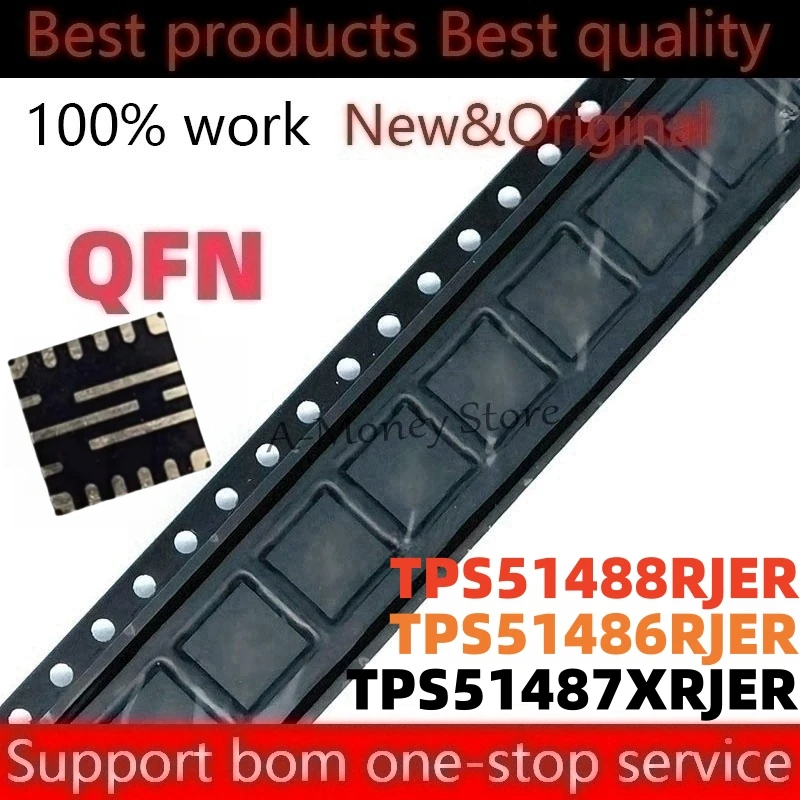 

(1pcs)TPS51486RJER TPS51486 51486 TPS51487XRJER TPS51487X 51487X TPS51488RJER TPS51488 T51488 QFN-18