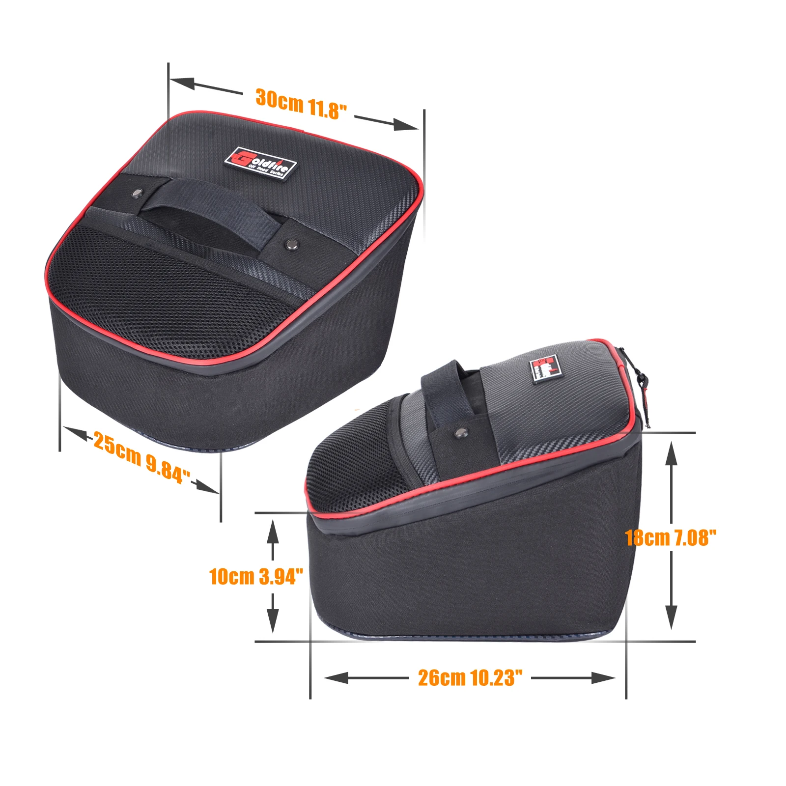 Tas Penyimpanan Bawah Kap Mesin Tahan Air, Organizer Nilon, Kotak Peralatan Pendingin dan Penghangat untuk Aksesoris UTV Polaris RZR RS1 2018+