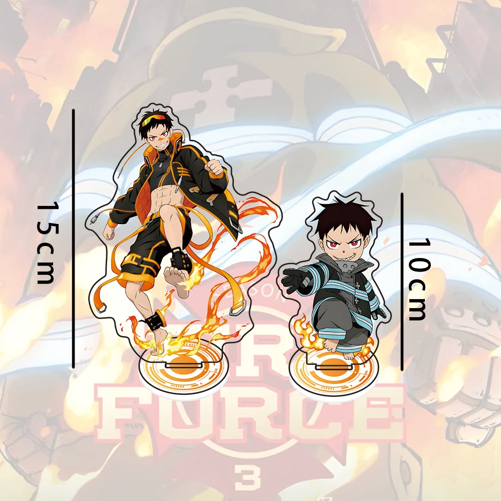 Fire Force Limited Acrylic Standee – Featuring Shinra Kusakabe & Arthur Boyle – Latest Exclusive Anime Display Figure Collecto