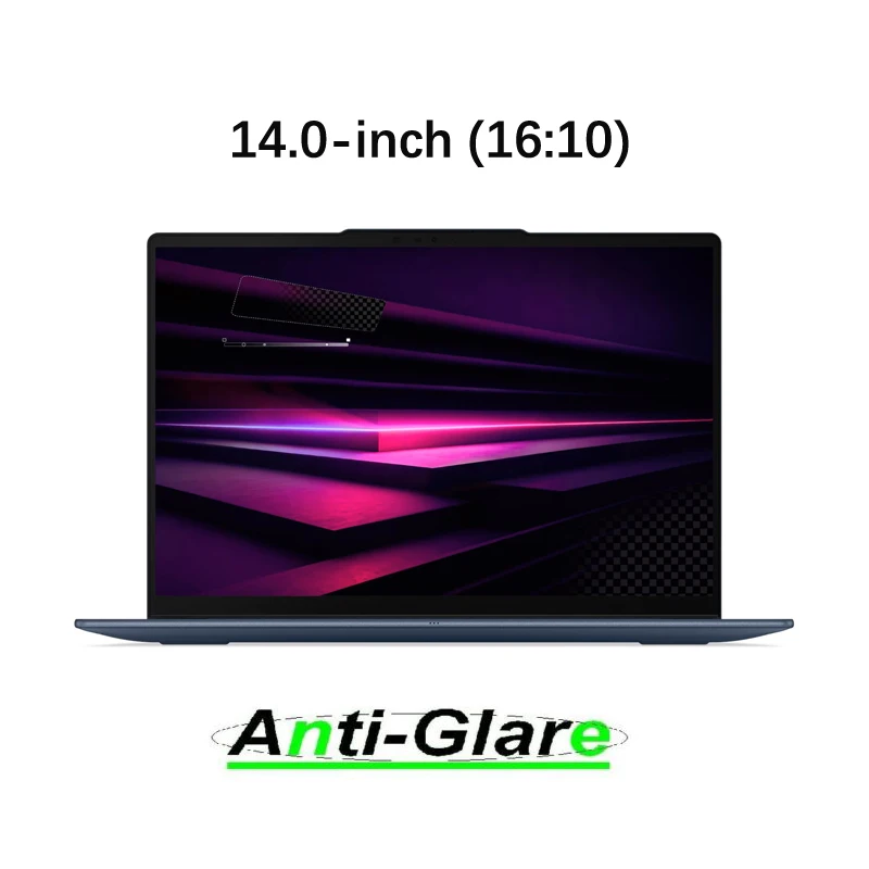 2X Anti Blue Light + Anti Glare Screen Protector Guard Cover For Lenovo Yoga Slim 7 14Q8Y11/Slim 7x (14