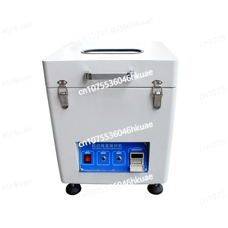 Automatic Paste Mixer Electric SMT Tin Paste Mixer Solder Paste Mixing Machine 500g-1000g for PCB Assembly ZB500S LED Digital