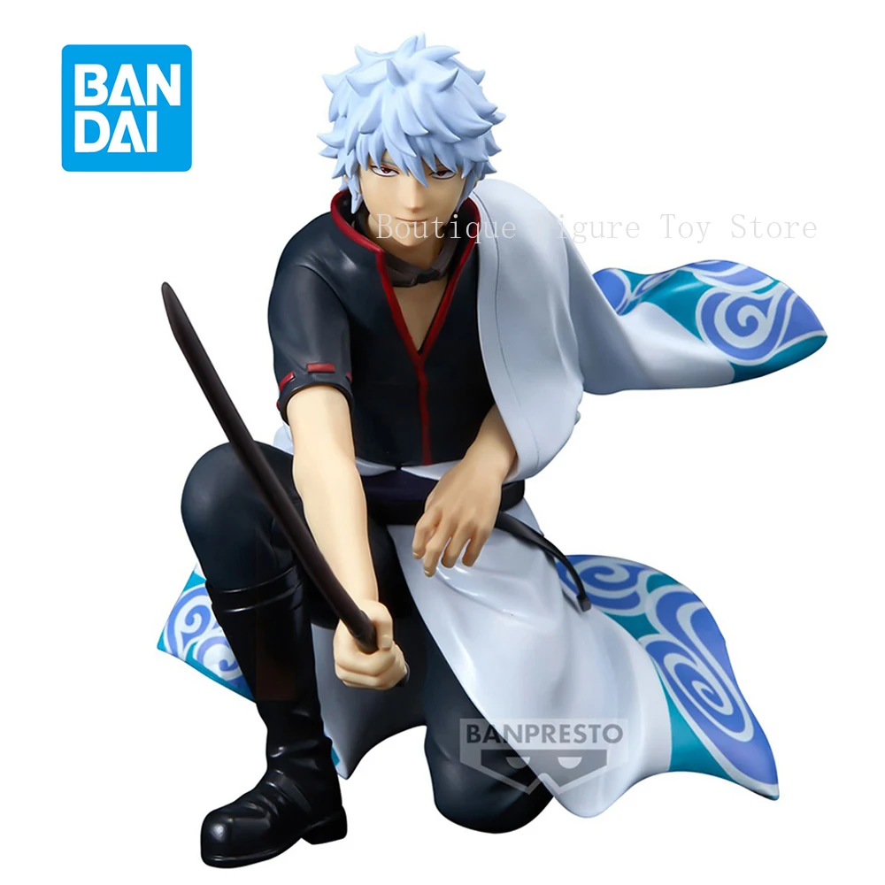 オリジナルバンプレスト銀魂坂田銀時アクションフィギュアアニメ PVC モデルグッズおもちゃ 12 センチメートル