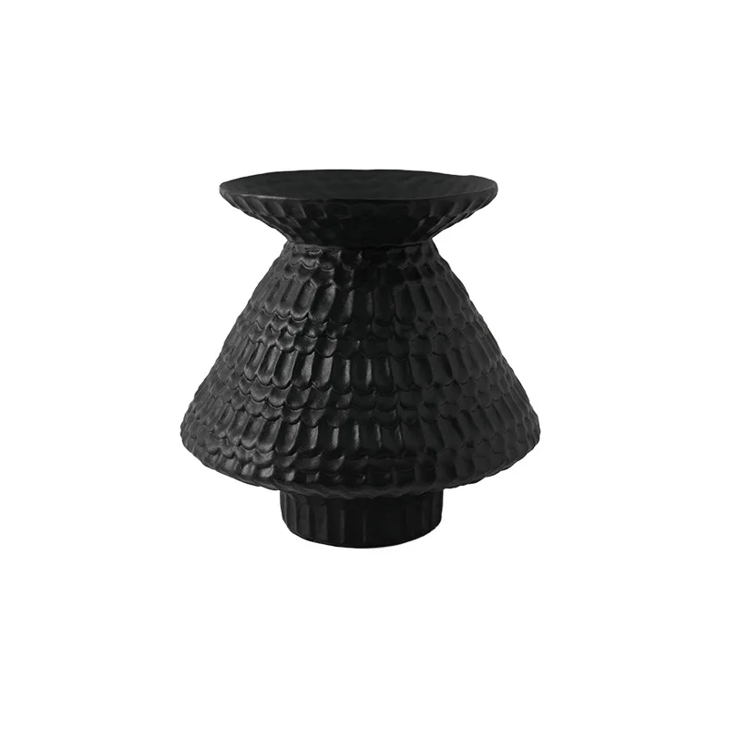 

Wabi Sabi Ceramic Black Vase