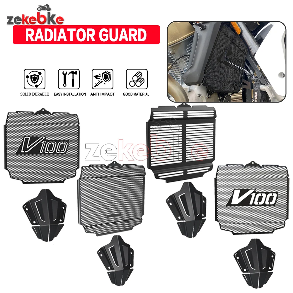 

V100 Radiator Guard Cylinder Head Engine Guard Complete Set FOR Moto Guzzi V100 Aviazione Navale Mandello S 2022-2023 2024 2025