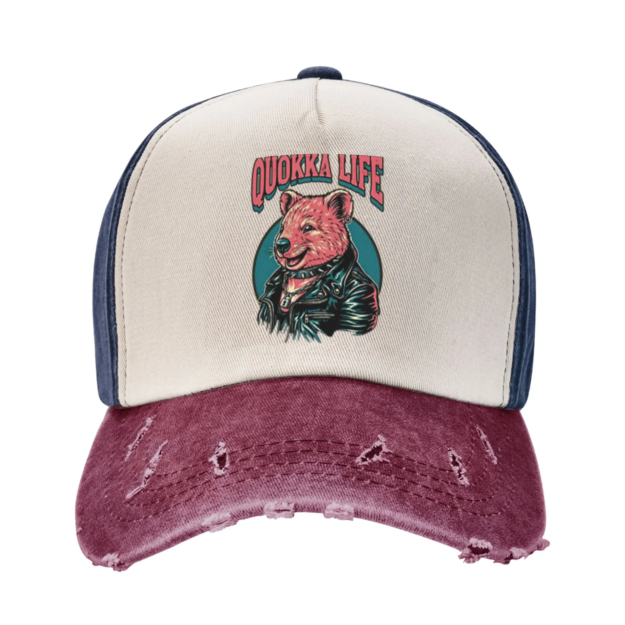 bone-de-beisebol-lavado-com-estampa-de-animal-fofo-e-rebelde-da-quokka-life-para-jovens