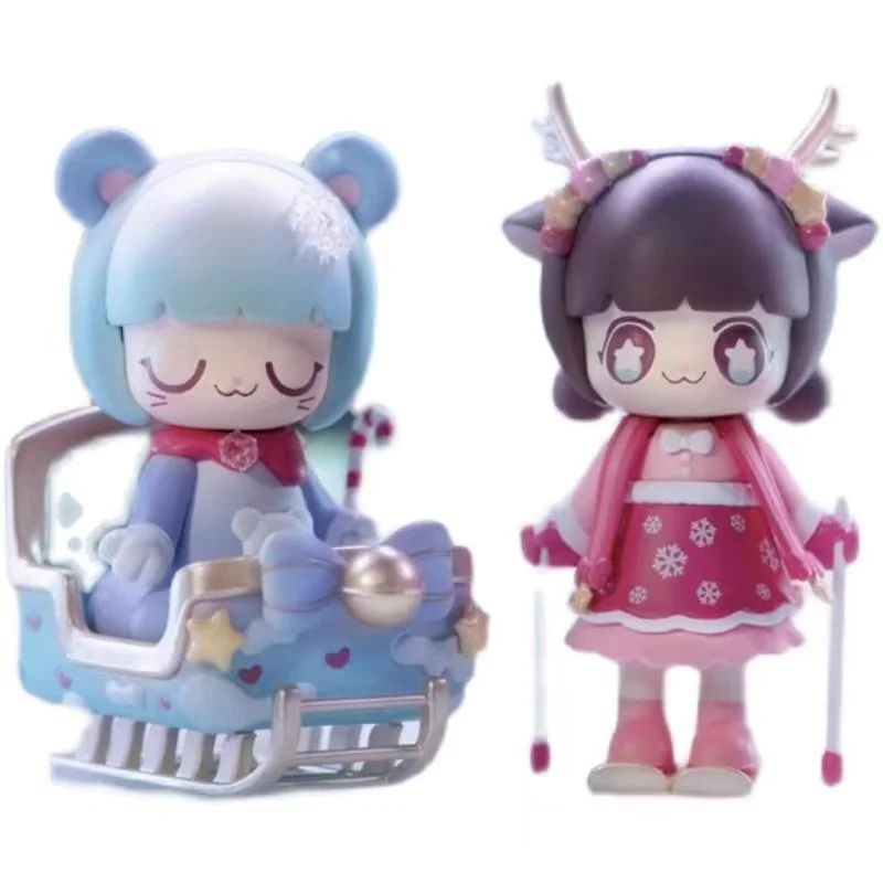 52 juguetes Kimmy & Miki Night Series caja ciega-figura de juguete de Navidad de moda de deseos juguetes de adorno coleccionables para regalos de cumpleaños