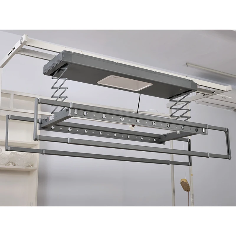 Rak Pengering Pakaian Listrik Lipat Multifungsi untuk Rumah Pintar