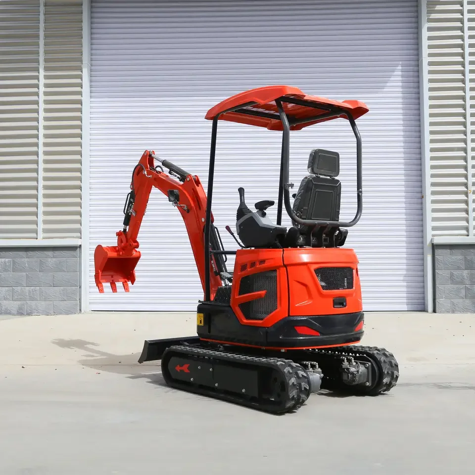 Chinese Brand Sells Small 1.8-ton Hydraulic Excavator Multifunctional Track Type Lawn Mower