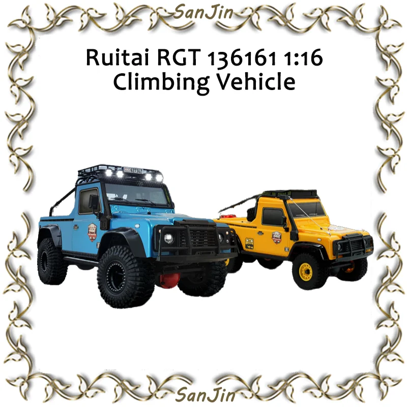 1:16 Discount Simulation Ruitai Rgt Remote Control Rc Electric Four-wheel Drive Climbing Vehicle Off-road Toy Model Car 136161