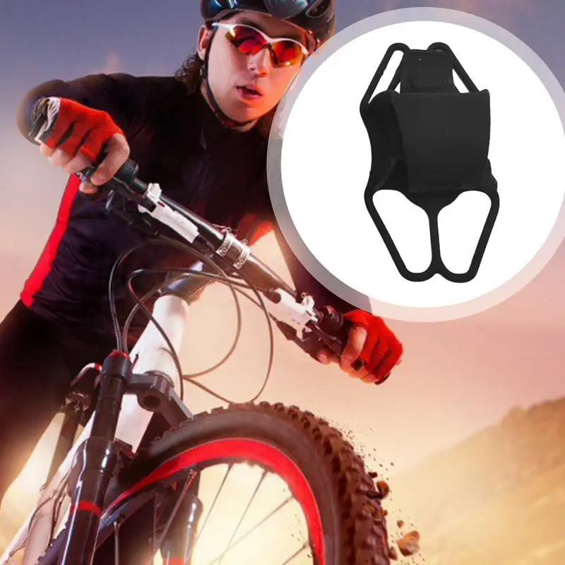 Sangle de support de téléphone en silicone pour moto, poignées de guidon amovibles, bandes de sécurité, support de téléphone de cyclisme