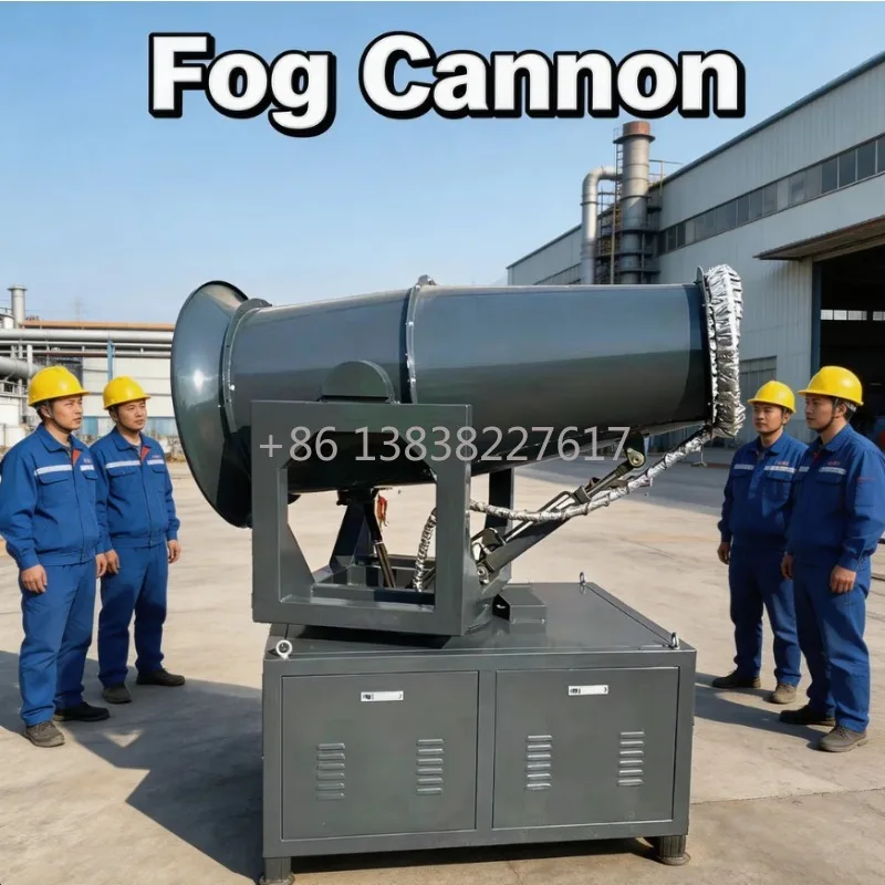 30/60-meter Automatic High-range Cannon Fog Machine, Sturdy and Durable Cold-rolled Steel for Construction Dust Removal