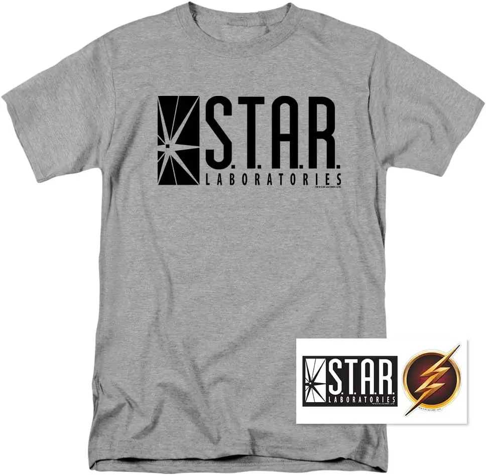 Popfunk Classic Flash Star Labs Superhero S.T.A.R. Laboratories T Shirt